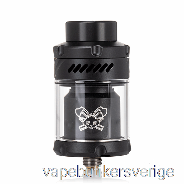 Vape Sverige Hellvape Dead Rabbit V3 25mm Rta Svart Med Vit Logotyp